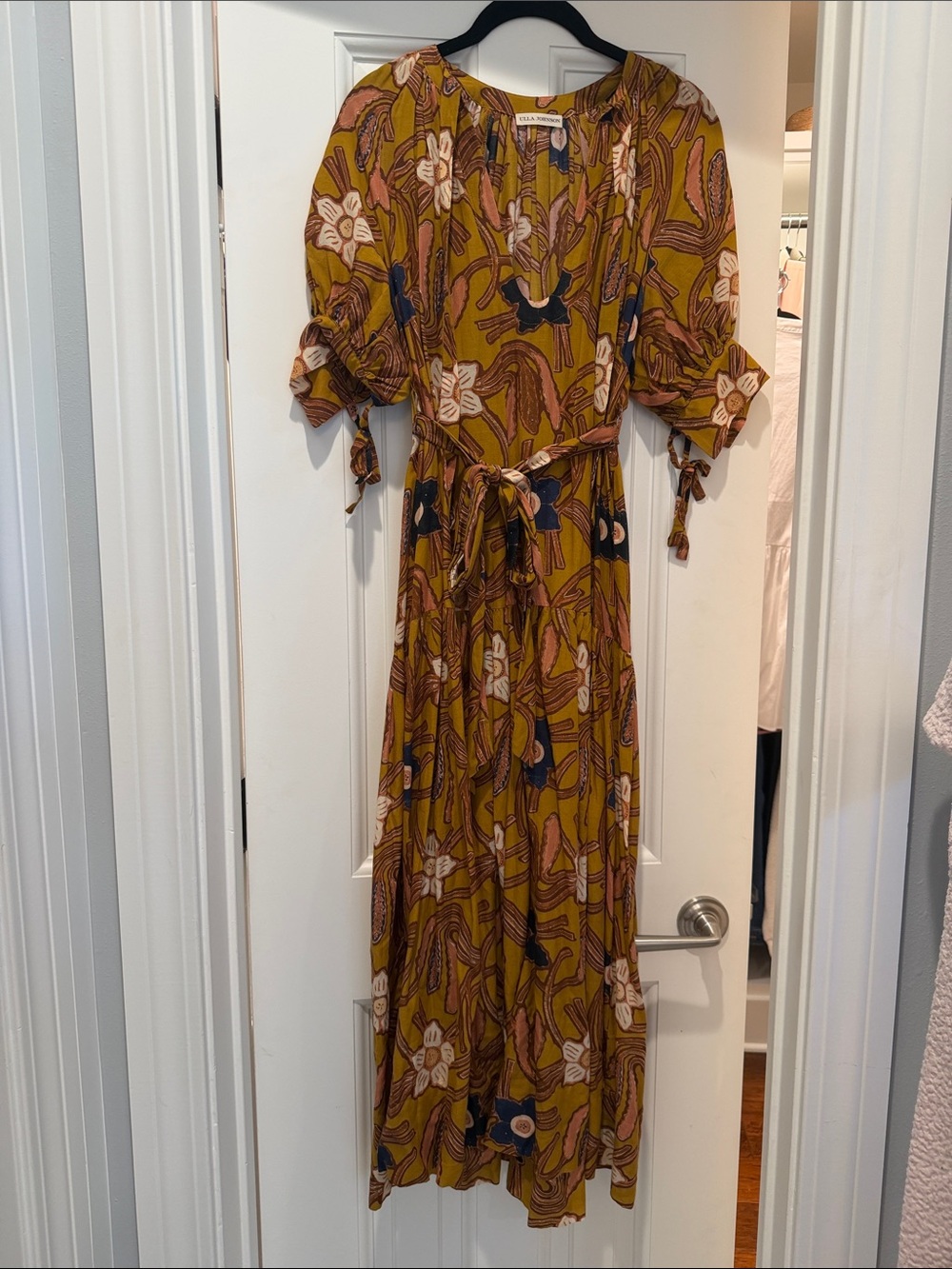 Selena Floral Midi Coverup Dress